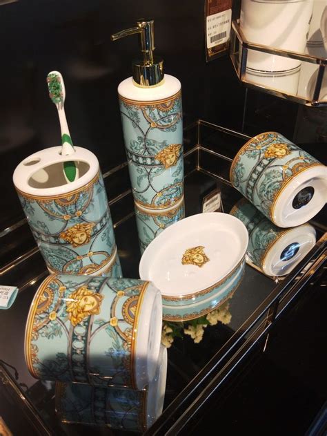 versace toothbrush|versace bathroom accessories.